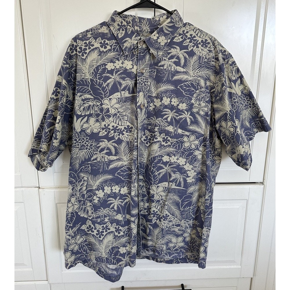 Kahala Collectors Floral  Men's Shirt  Size XL